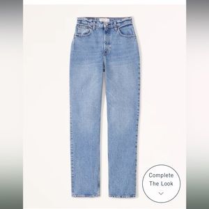 Curve Love Ultra High Rise 90s Straight Jean